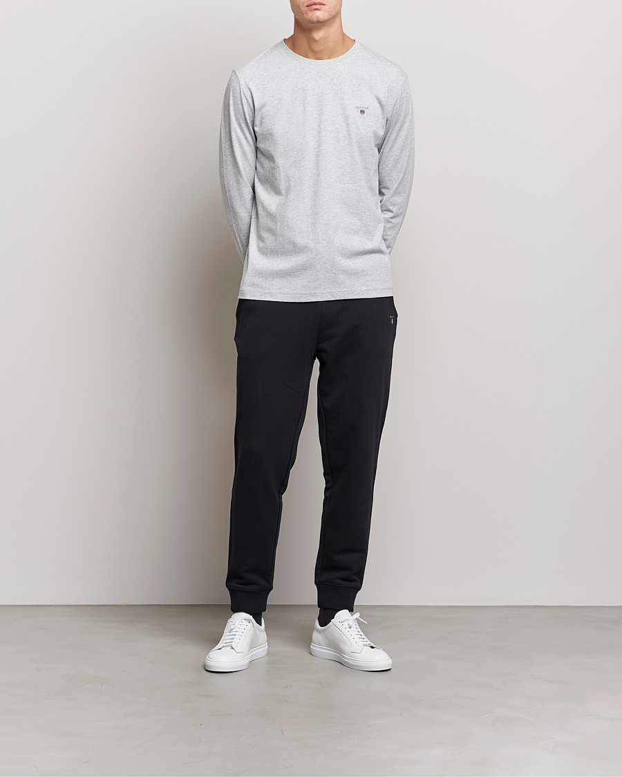 Men | Trousers | GANT | Original Sweatpants Black