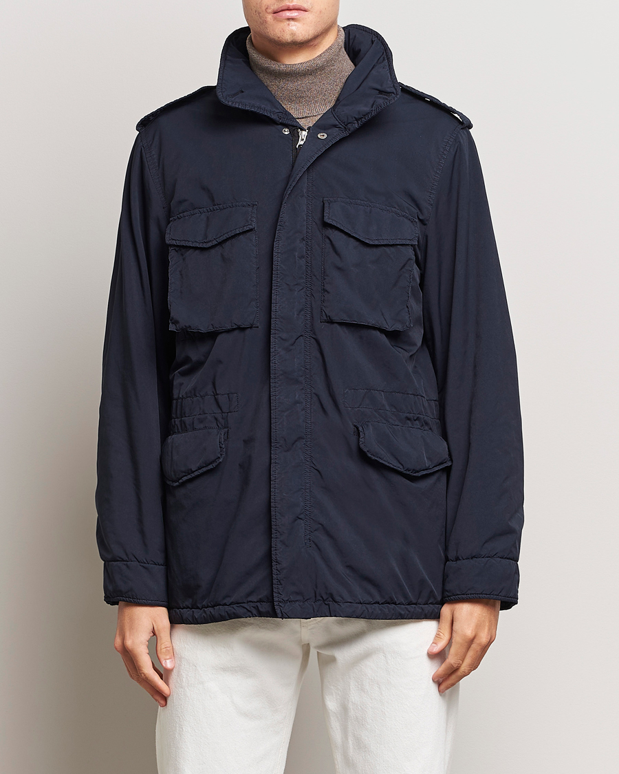 Aspesi Field Jacket Navy at
