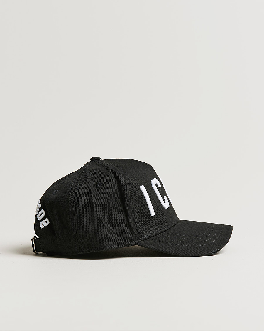 Men | Caps | Dsquared2 | Icon Baseball Cap Black/White