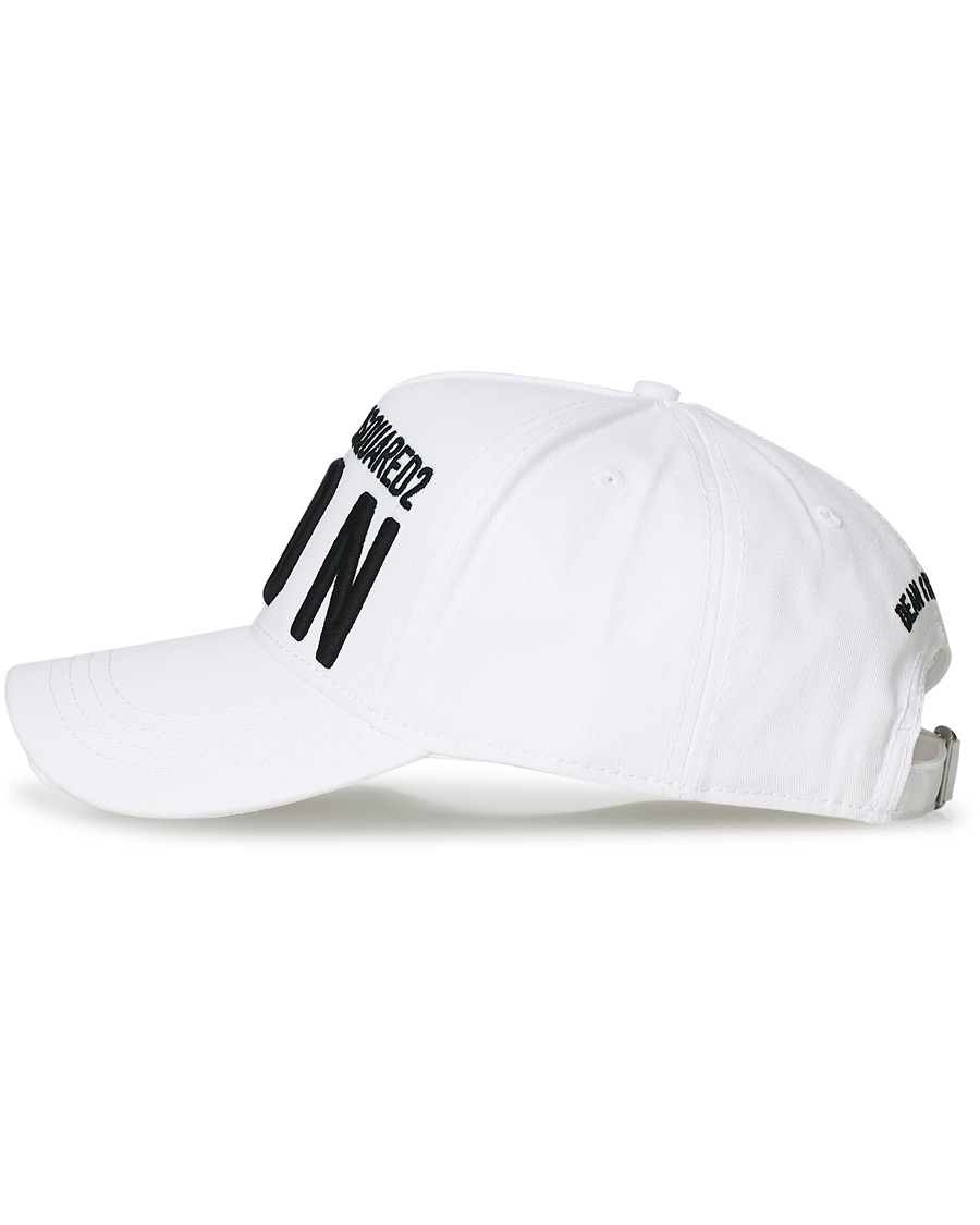 Men | Dsquared2 Icon Baseball Cap White | Dsquared2 | Icon Baseball Cap White