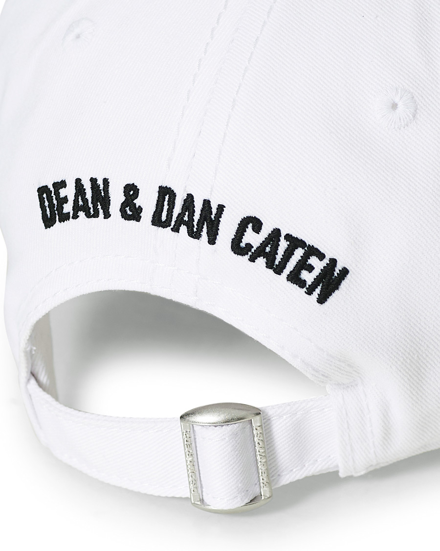 Men | Dsquared2 Icon Baseball Cap White | Dsquared2 | Icon Baseball Cap White