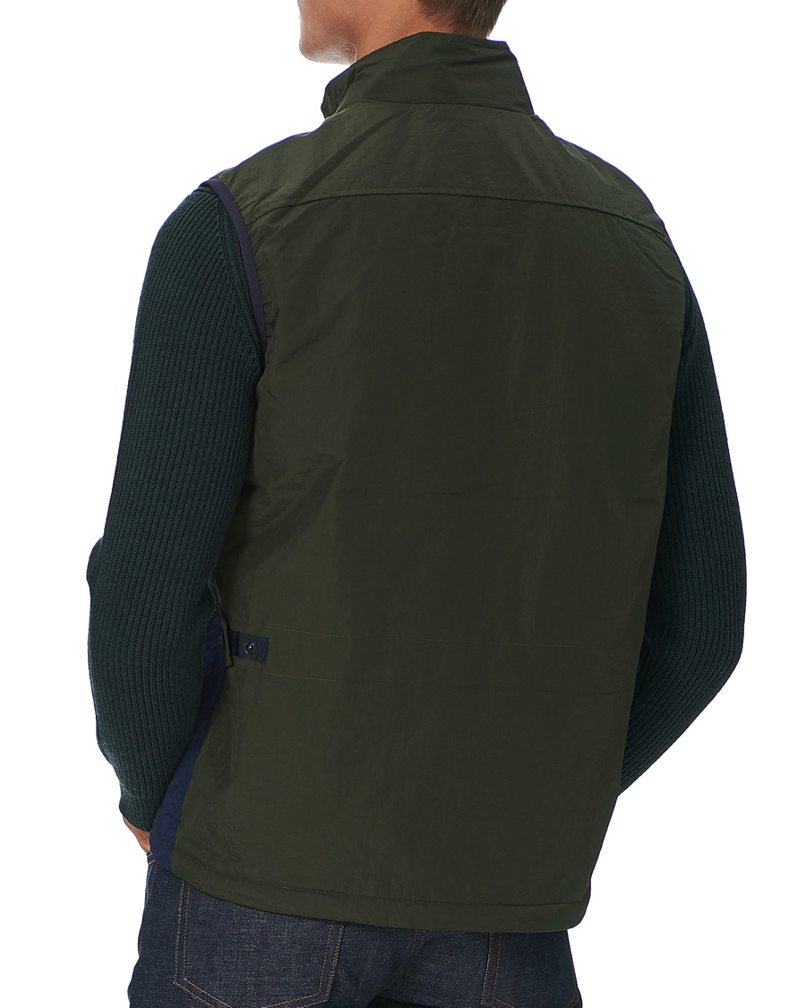 Men | Coats & Jackets | PS Paul Smith | Nylon Gilet Olive