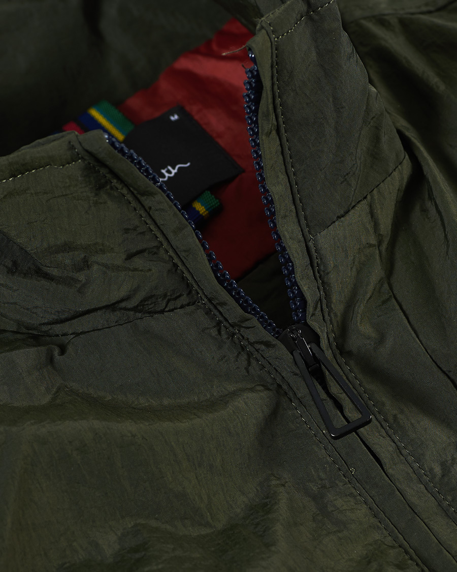 Men | Coats & Jackets | PS Paul Smith | Nylon Gilet Olive
