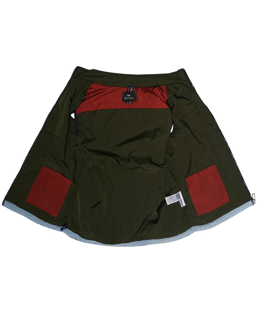 Men | Coats & Jackets | PS Paul Smith | Nylon Gilet Olive