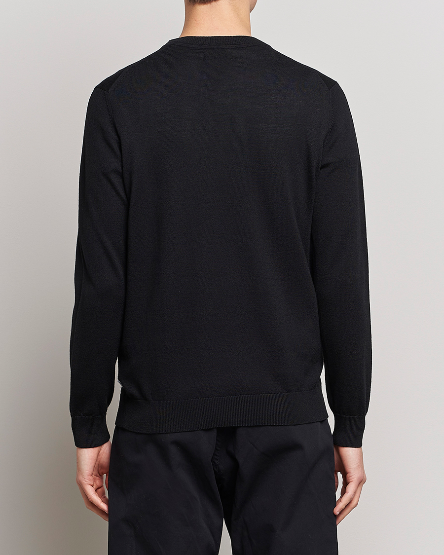 Men | Sweaters & Knitwear | NN07 | Ted Merino Crew Neck Pullover Black
