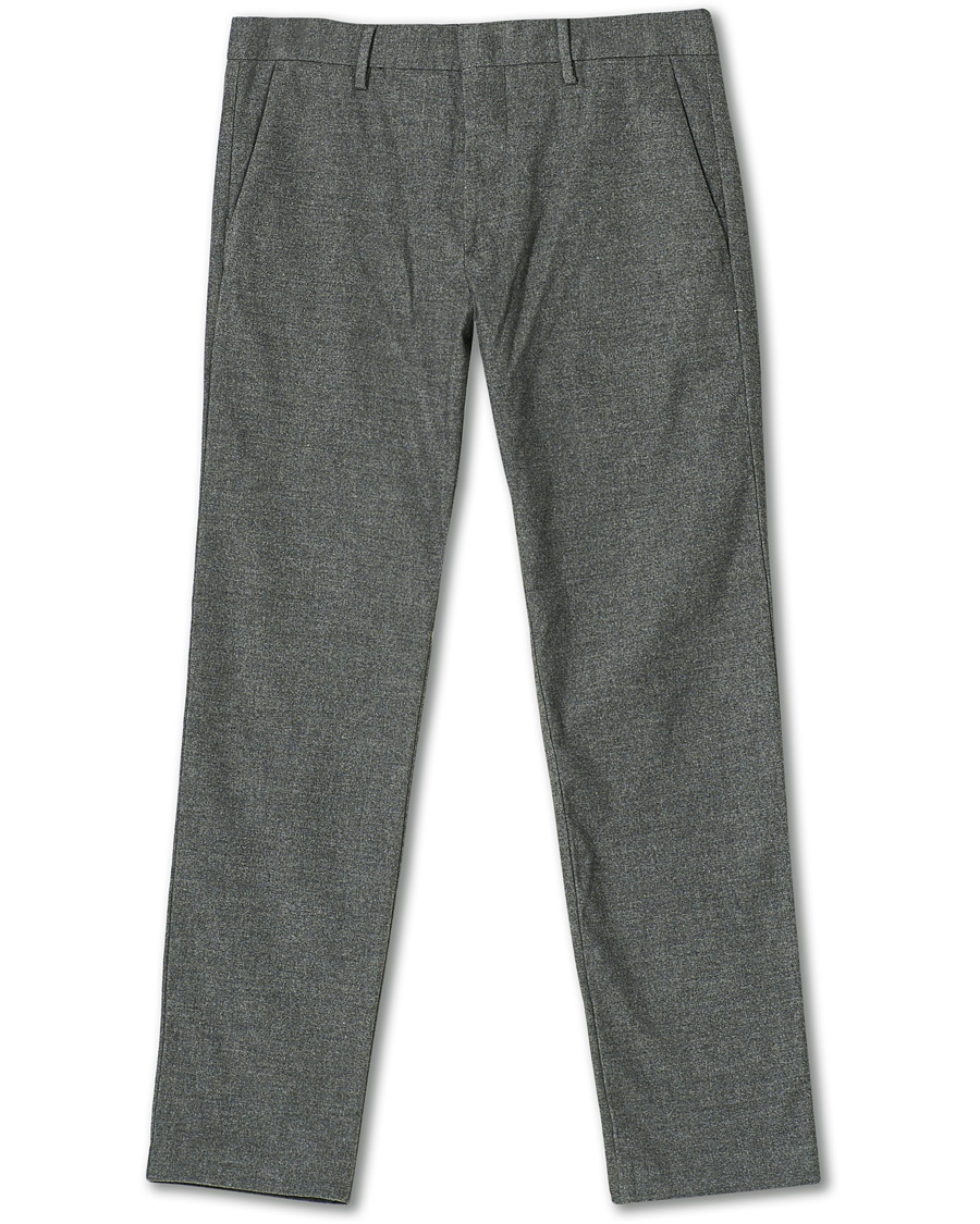 Men | Trousers | NN07 | Theo Regular Fit Brushed Cotton Chinos Grey