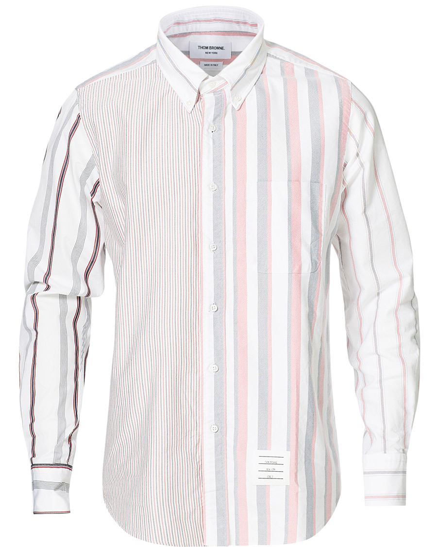 Men | Shirts | Thom Browne | Funmix Patchwork Shirt Multicolor