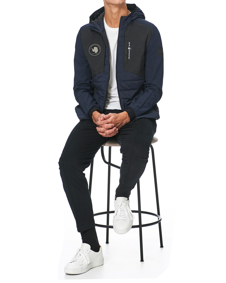 Men | Coats & Jackets | Sail Racing | Antartica Hybrid Hooded Jacket Dark Navy