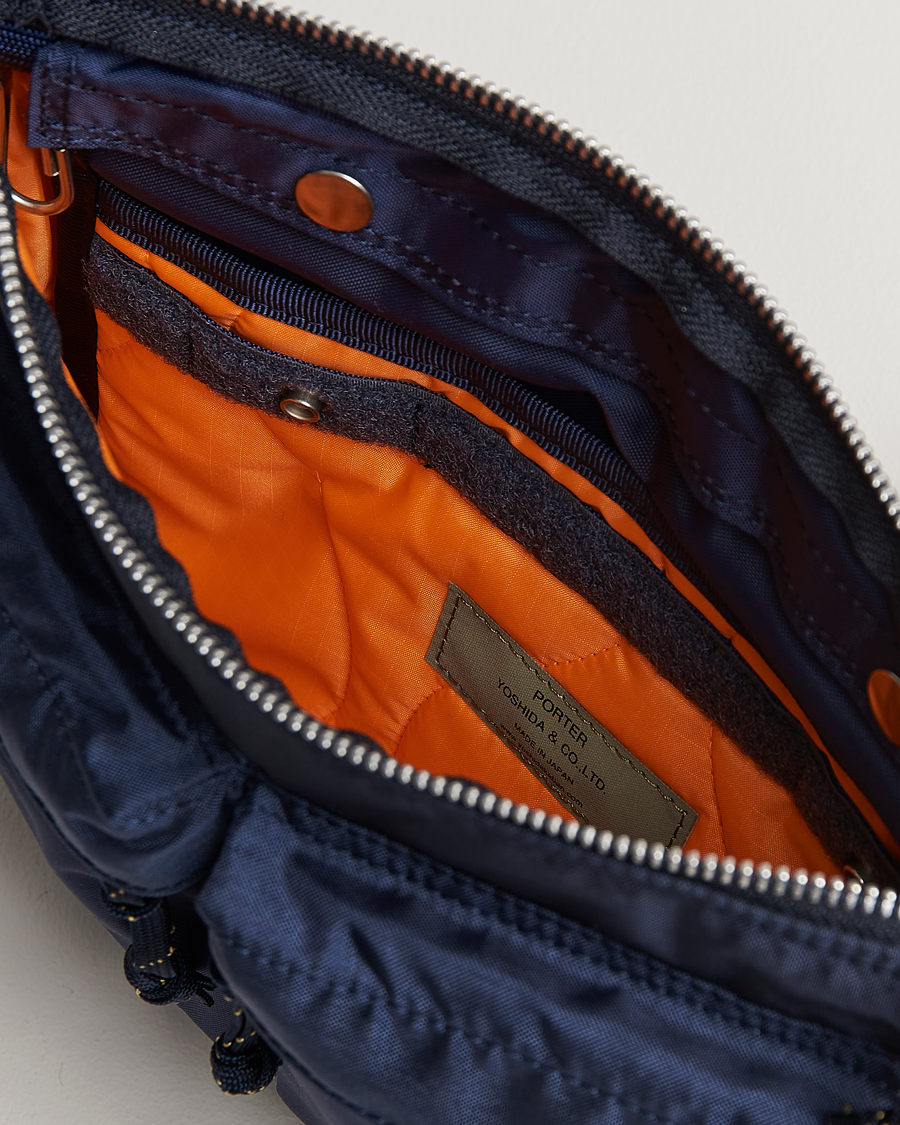 Men | Bags | Porter-Yoshida & Co. | Force Small Shoulder Bag Navy Blue