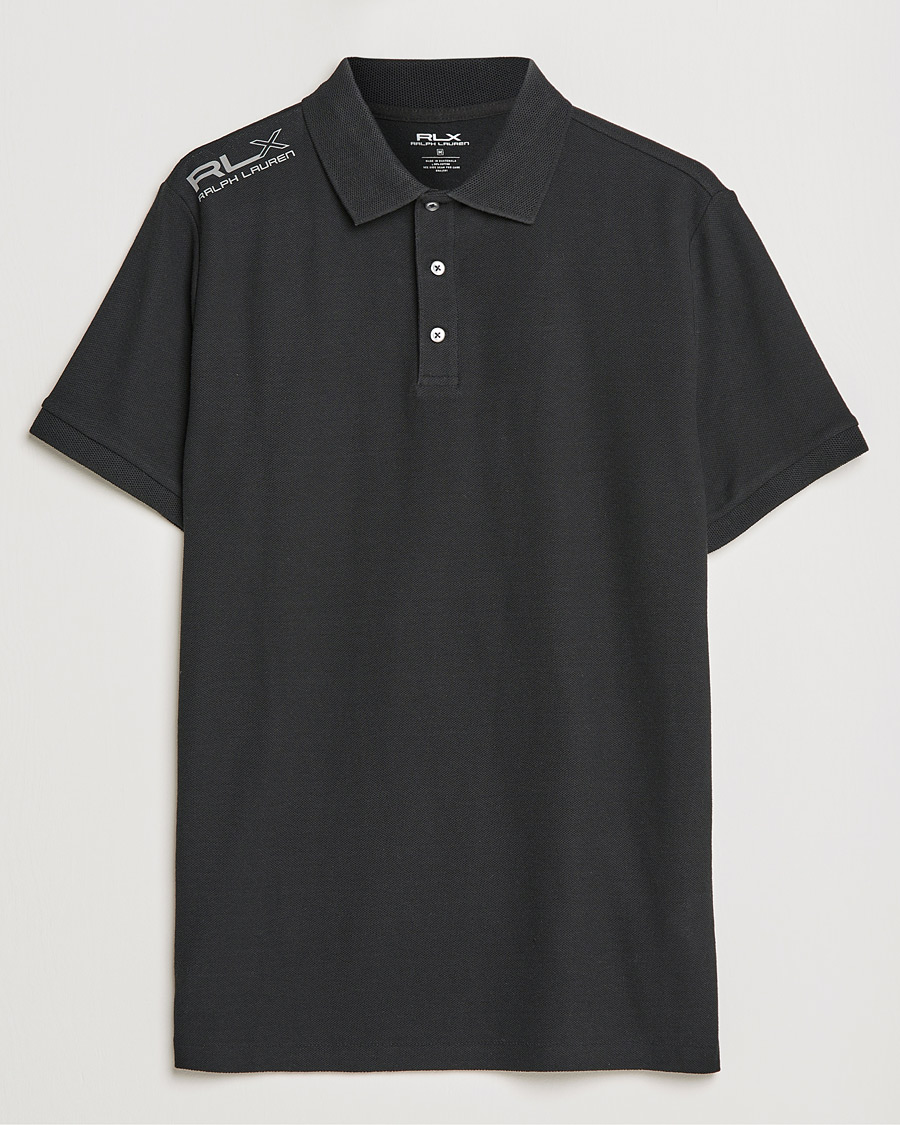 Men | Polo Shirts | RLX Ralph Lauren | Performance Polo Black