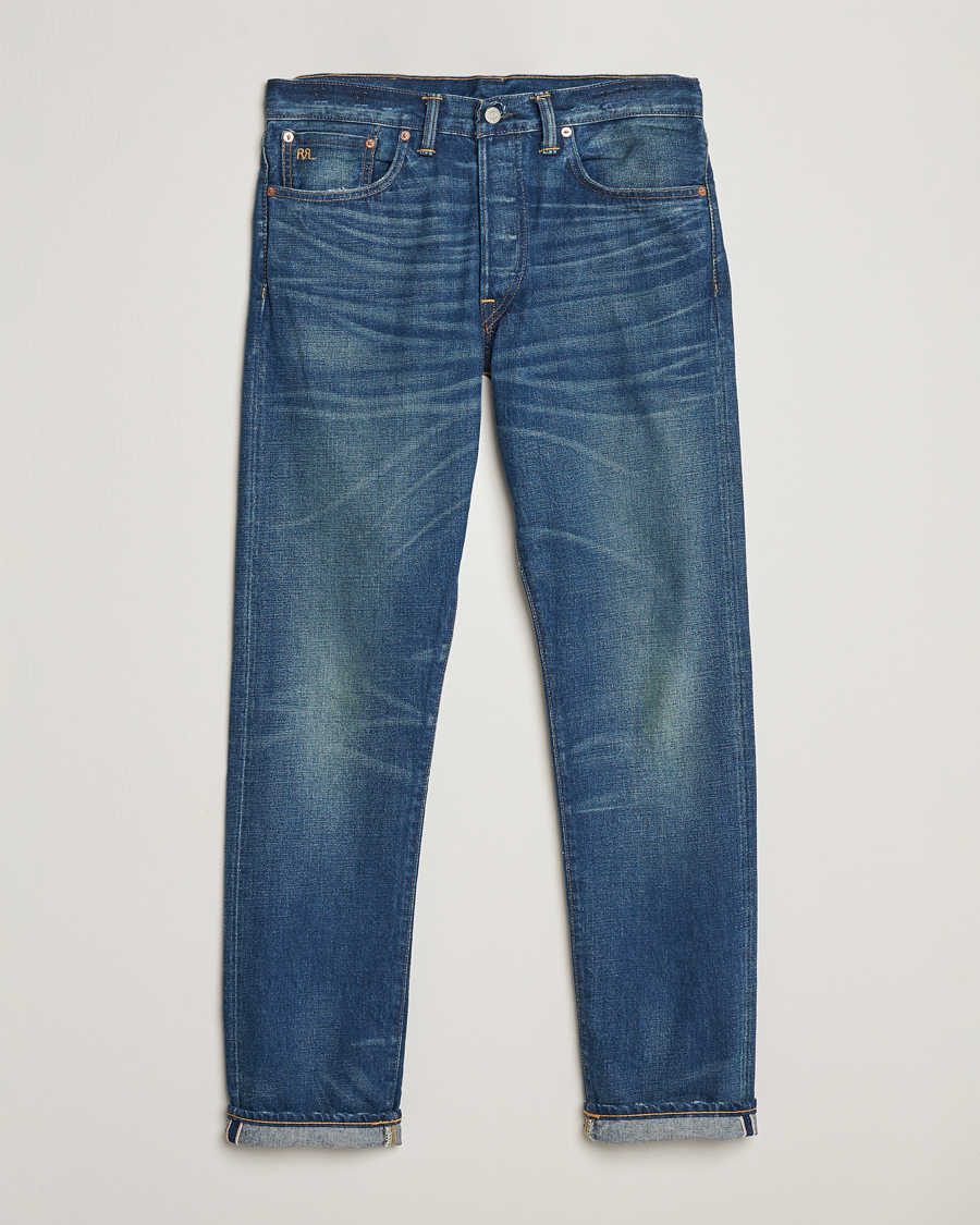 Men | Jeans | RRL | Slim Narrow 5-Pocket Denim Grandfalls Wash