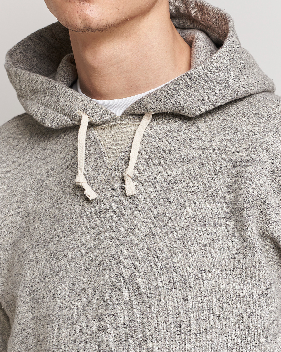 Men | Sweaters & Knitwear | RRL | Hooded Pullover Athletic Grey Heather