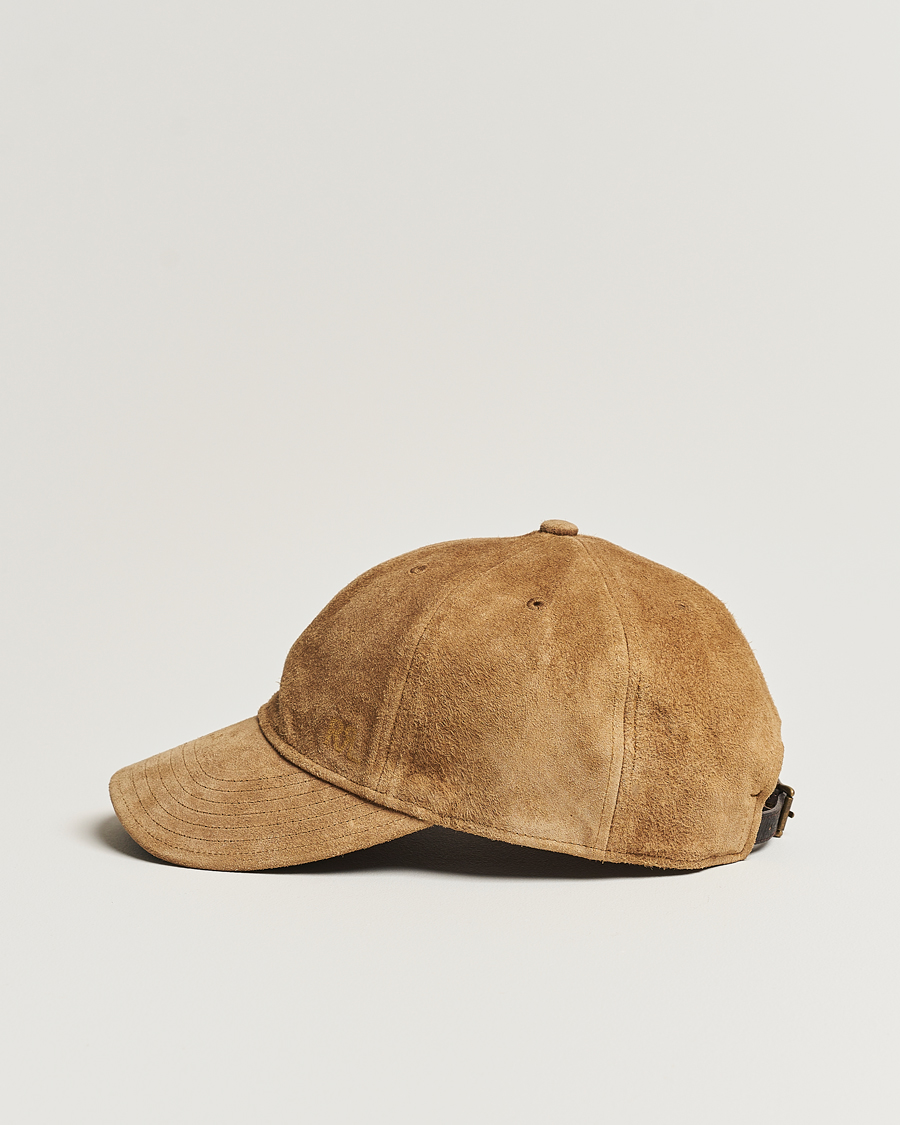 Men | RRL Rough Out Baseball Cap Brown | RRL | Rough Out Baseball Cap Brown