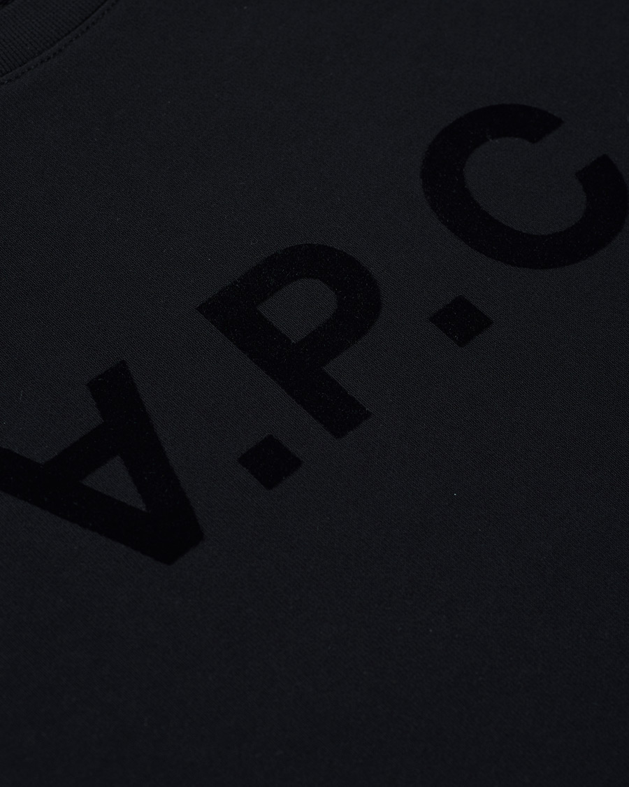 Men | Sweaters & Knitwear | A.P.C. | VPC Sweatshirt Black