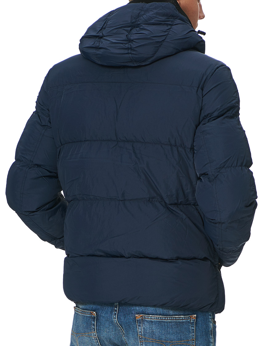 Men | Coats & Jackets | Calvin Klein | Crinkle Nylon Puffer Jacket Navy