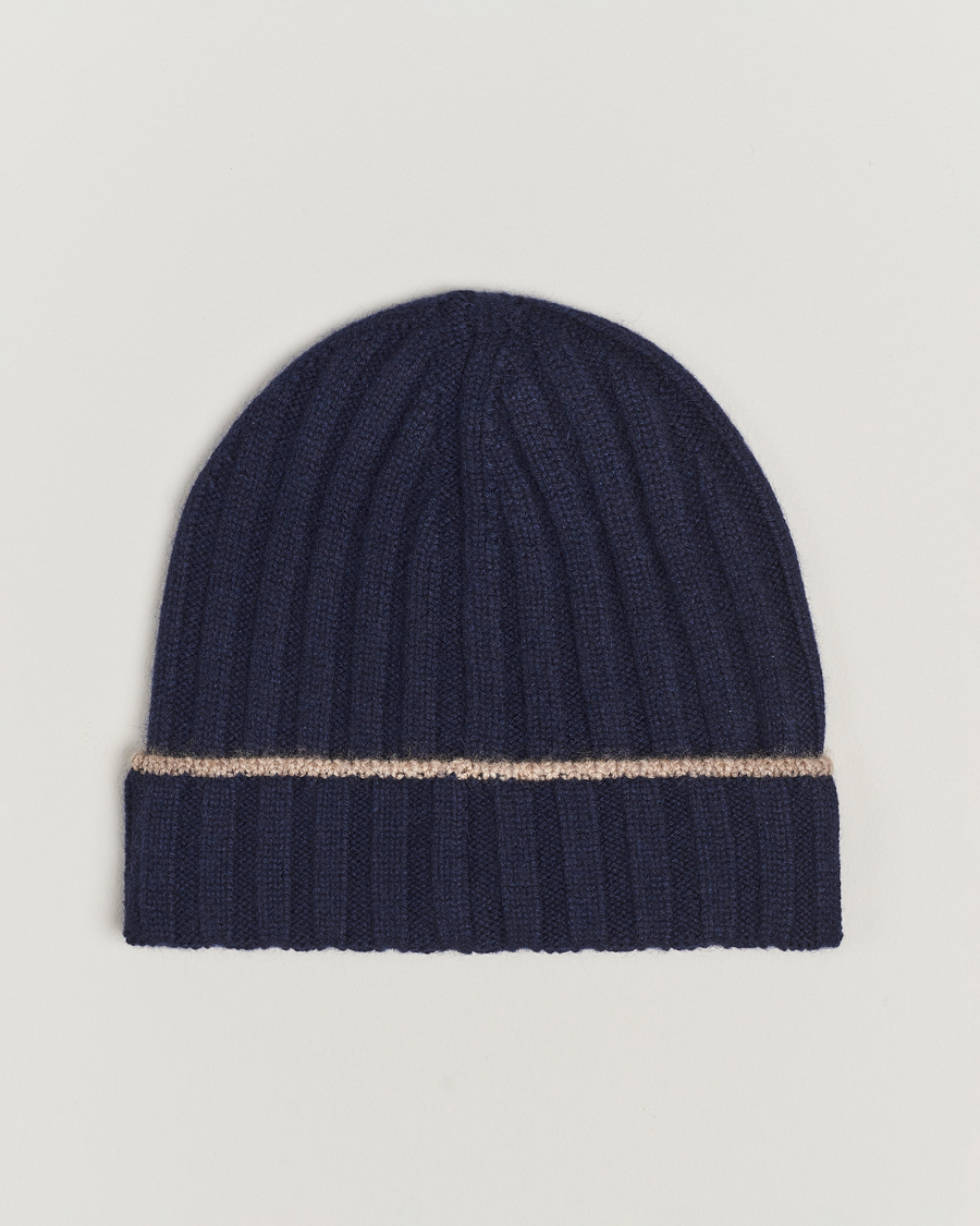 Men | Brunello Cucinelli Cashmere Beanie Navy | Brunello Cucinelli | Cashmere Beanie Navy