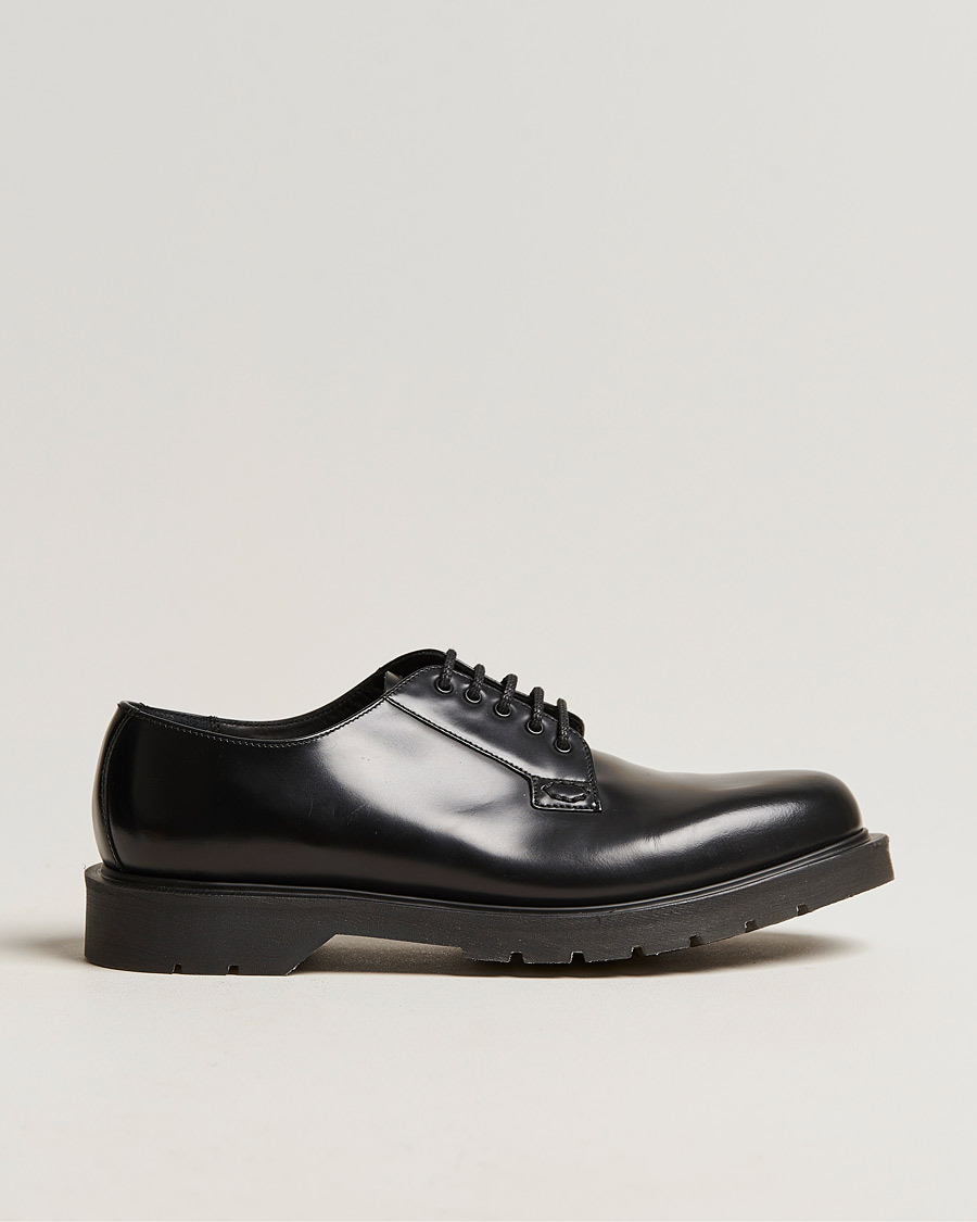Men | Loake Shoemakers Kilmer Heat Sealed Derby Black Leather | Loake Shoemakers | Kilmer Heat Sealed Derby Black Leather