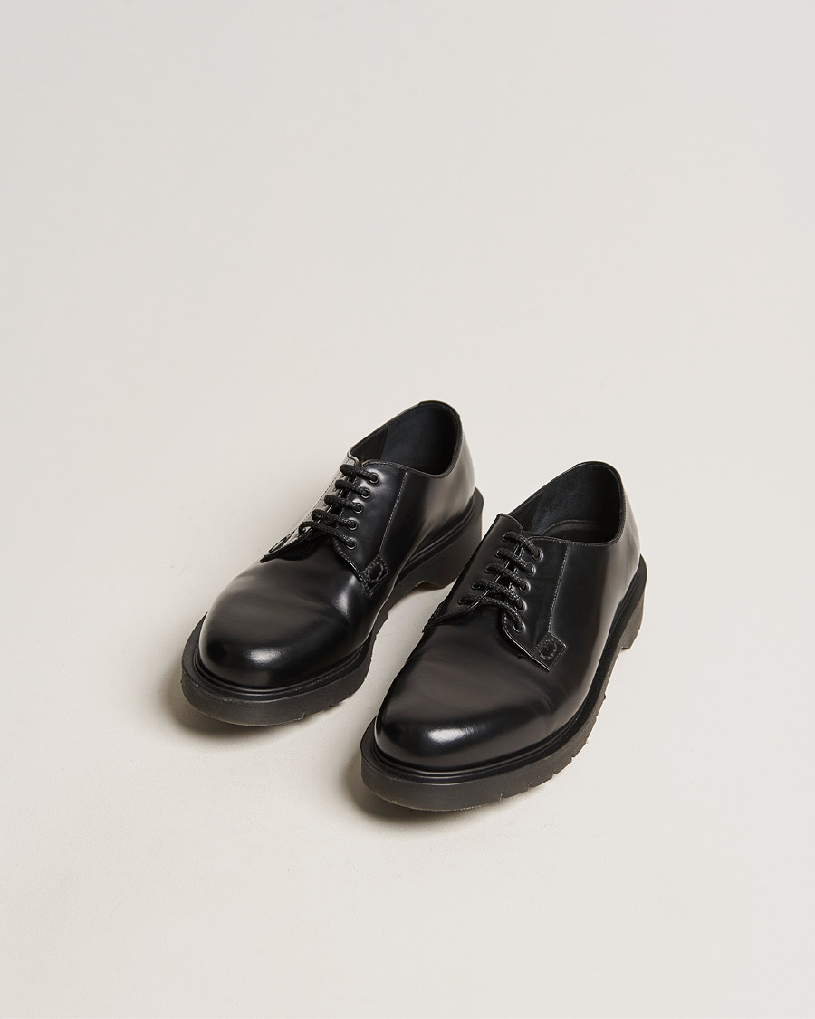 Men | Loake Shoemakers Kilmer Heat Sealed Derby Black Leather | Loake Shoemakers | Kilmer Heat Sealed Derby Black Leather