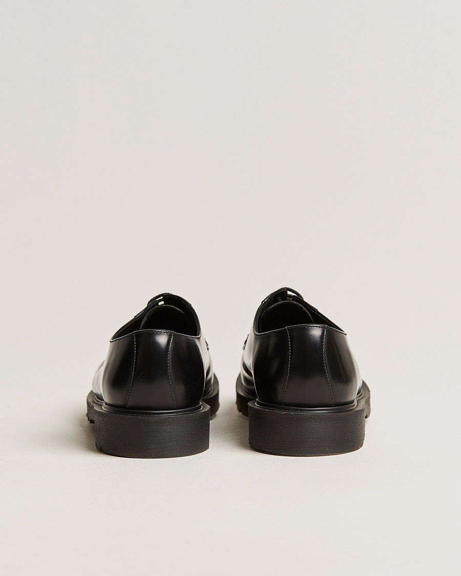 Men | Loake Shoemakers Kilmer Heat Sealed Derby Black Leather | Loake Shoemakers | Kilmer Heat Sealed Derby Black Leather