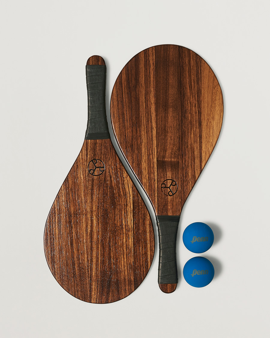 Men | Please Please Please Espevik Walnut Beach Bat Set | Please Please Please | Espevik Walnut Beach Bat Set