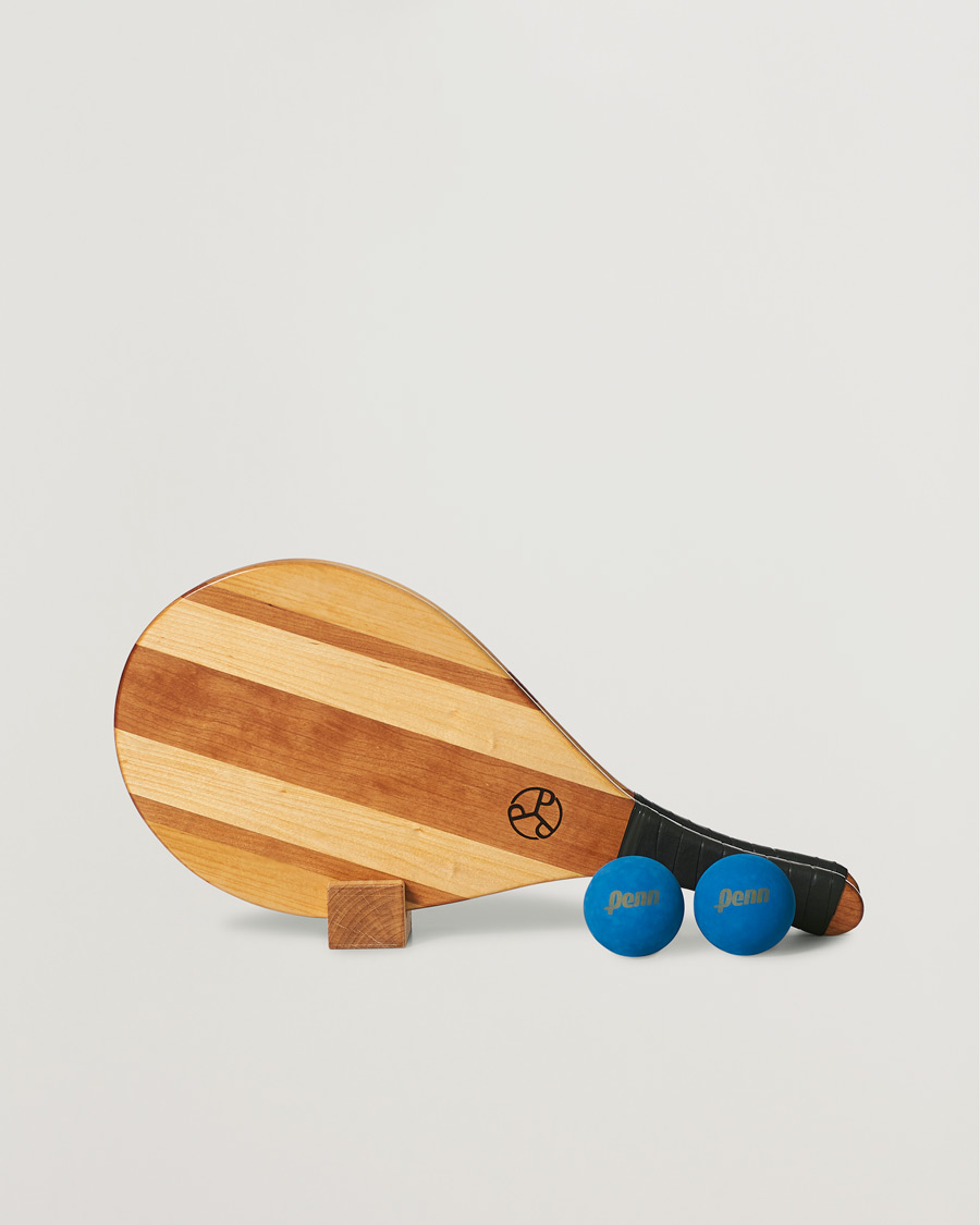 Men | Please Please Please Haverdal Cherry Wood/Birch Beach Bat Set | Please Please Please | Haverdal Cherry Wood/Birch Beach Bat Set