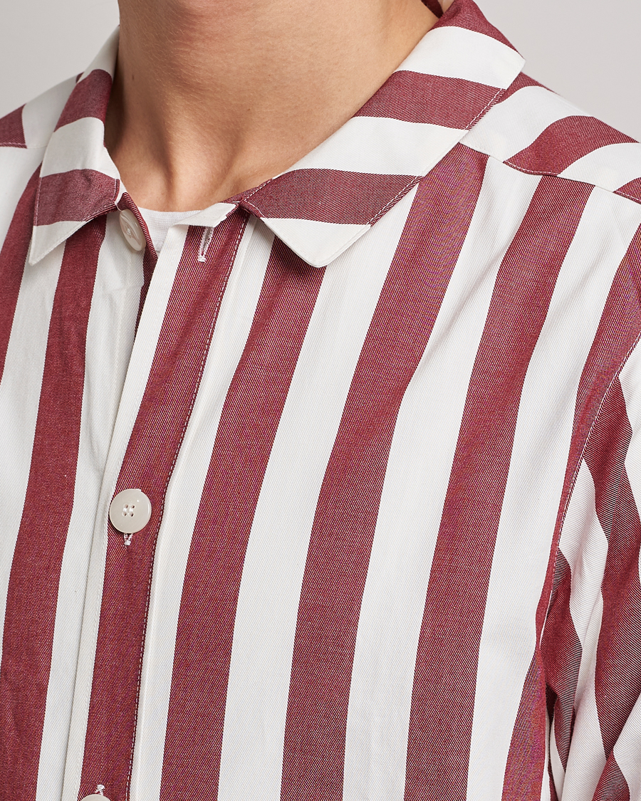 Men | Pyjamas & Robes | Nufferton | Uno Striped Pyjama Set Red/White