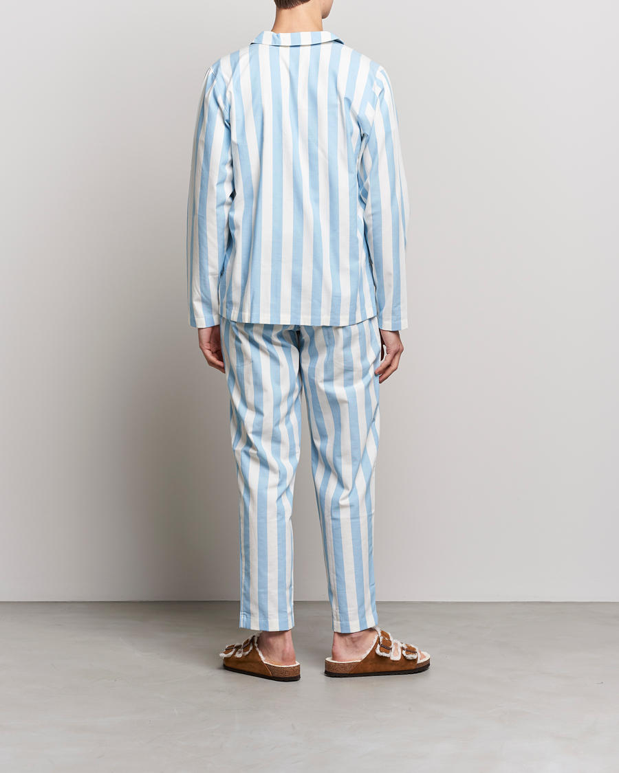 Men | Pyjamas & Robes | Nufferton | Uno Striped Pyjama Set Blue/White