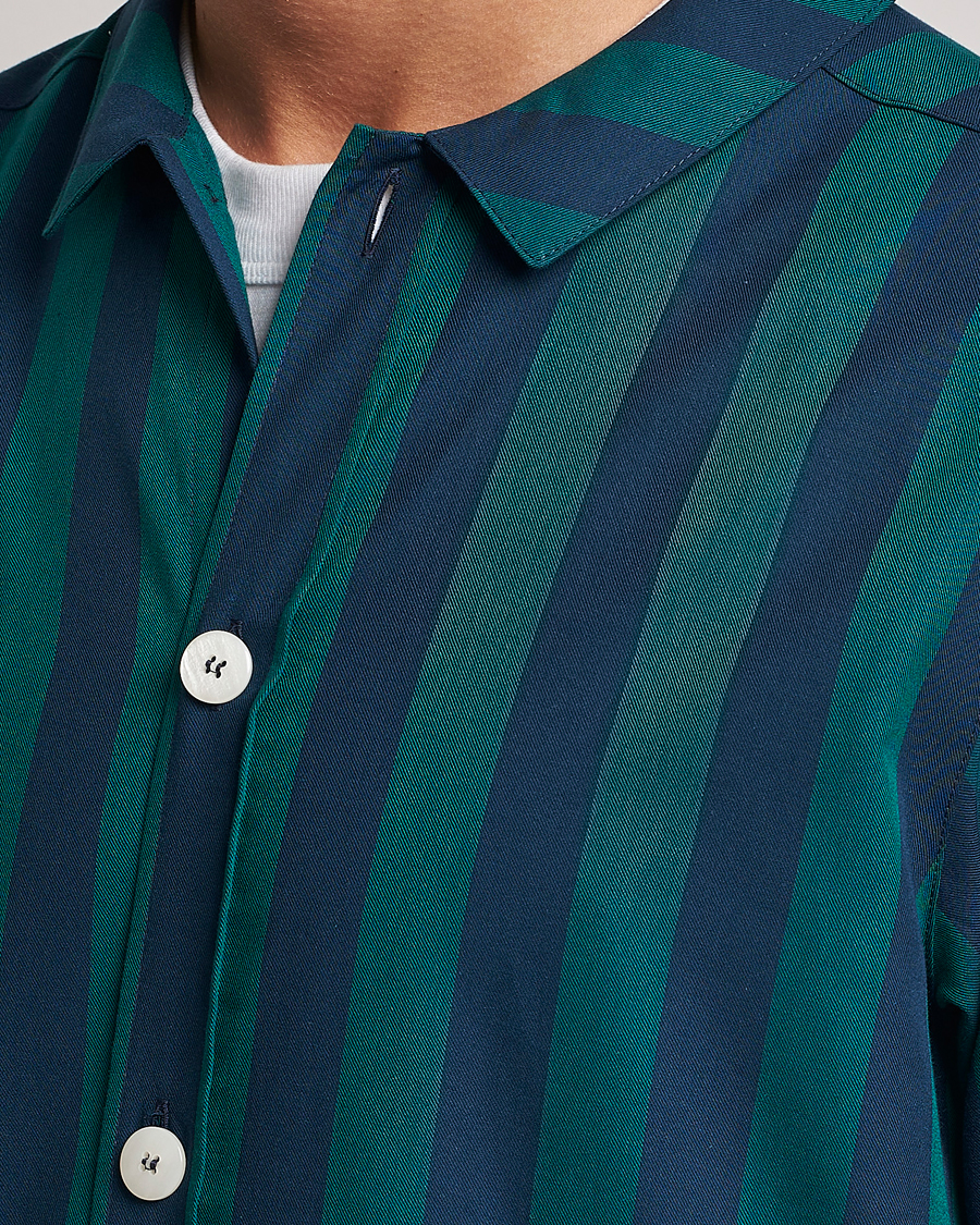 Men | Pyjamas & Robes | Nufferton | Uno Striped Pyjama Set Blue/Green