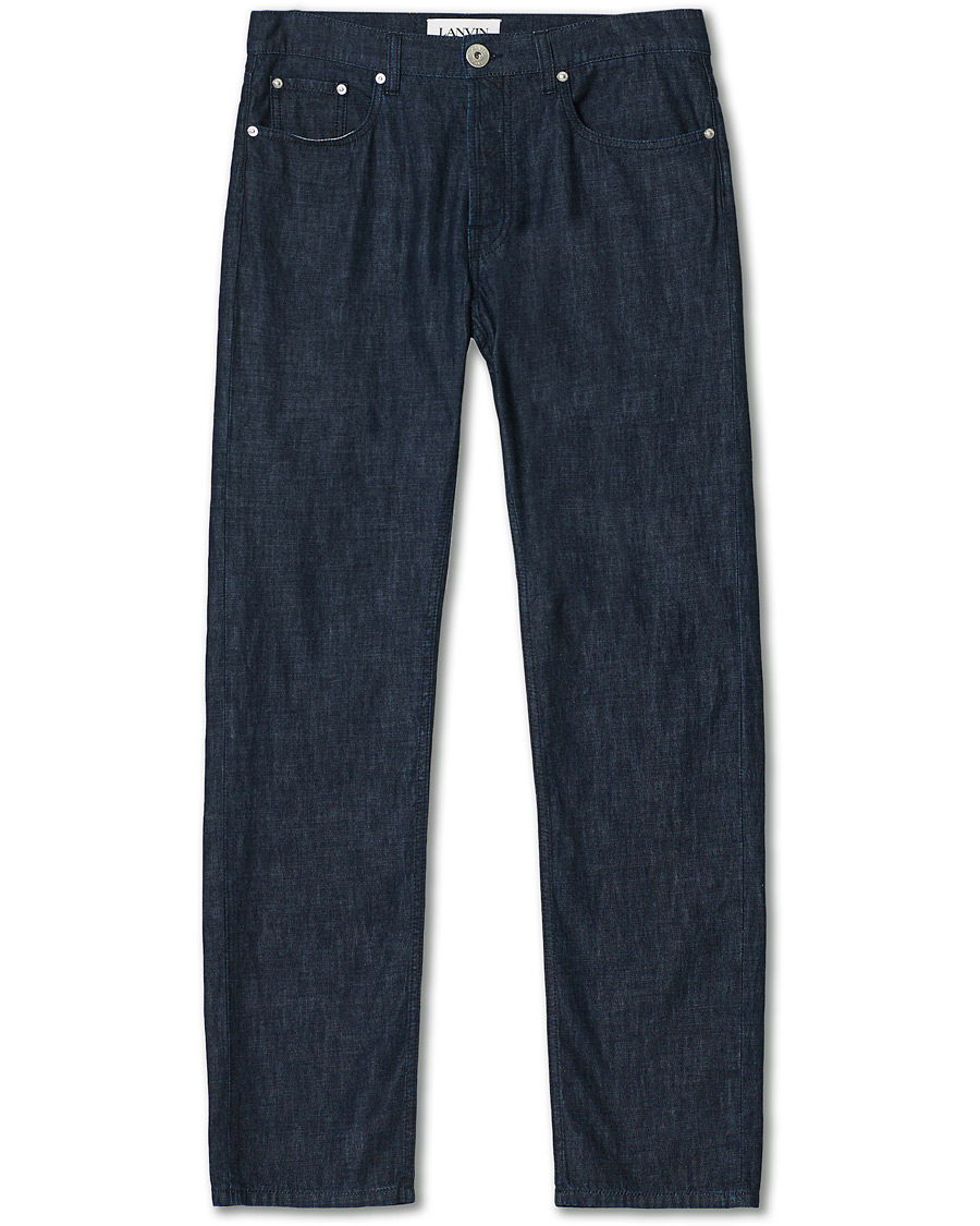 Men | Jeans | Lanvin | Slim Fit Jeans Dark Indigo