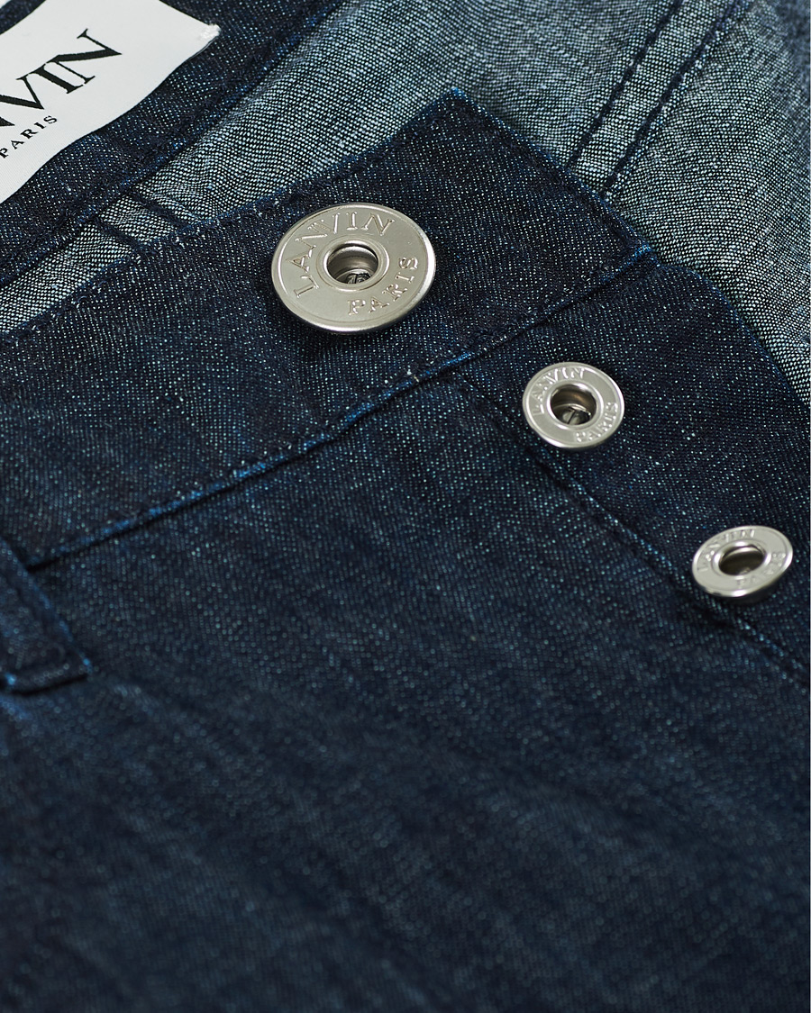 Men | Jeans | Lanvin | Slim Fit Jeans Dark Indigo