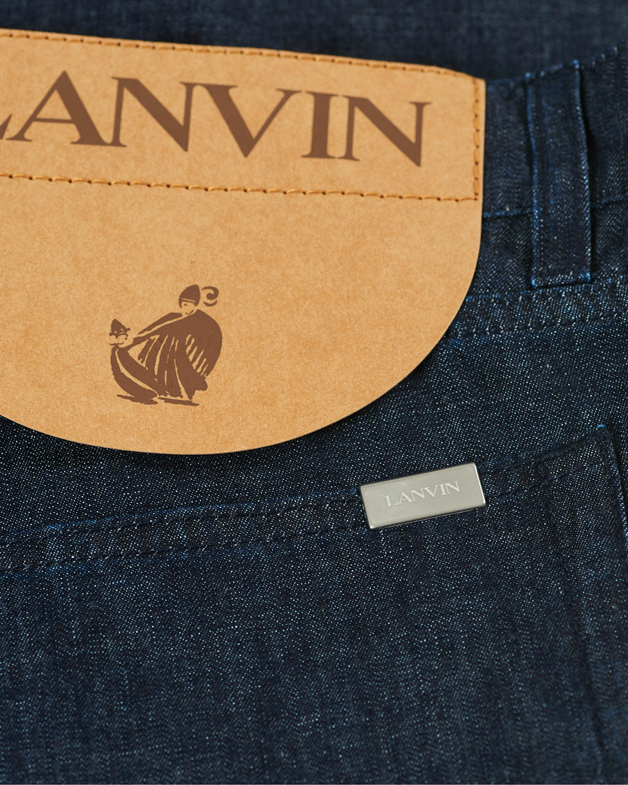 Men | Jeans | Lanvin | Slim Fit Jeans Dark Indigo