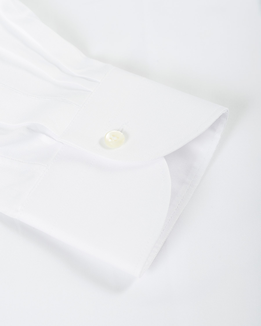 Men | Shirts | Canali | Slim Fit Cotton Shirt White