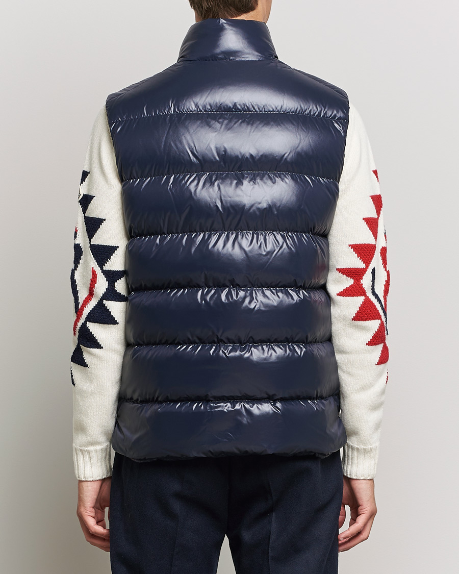 Men | Gilets | Moncler | Tibb Down Vest Navy