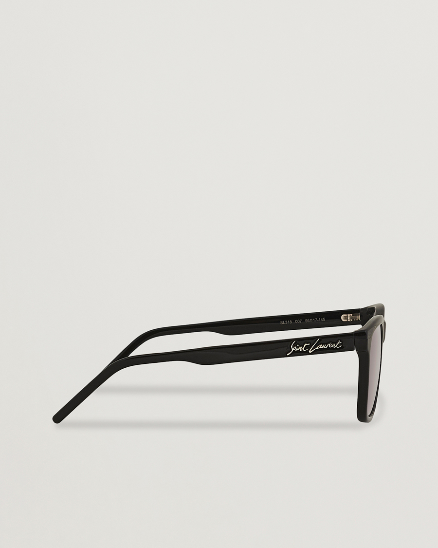 Saint Laurent SL 318 Photochromic Sunglasses Shiny Black at