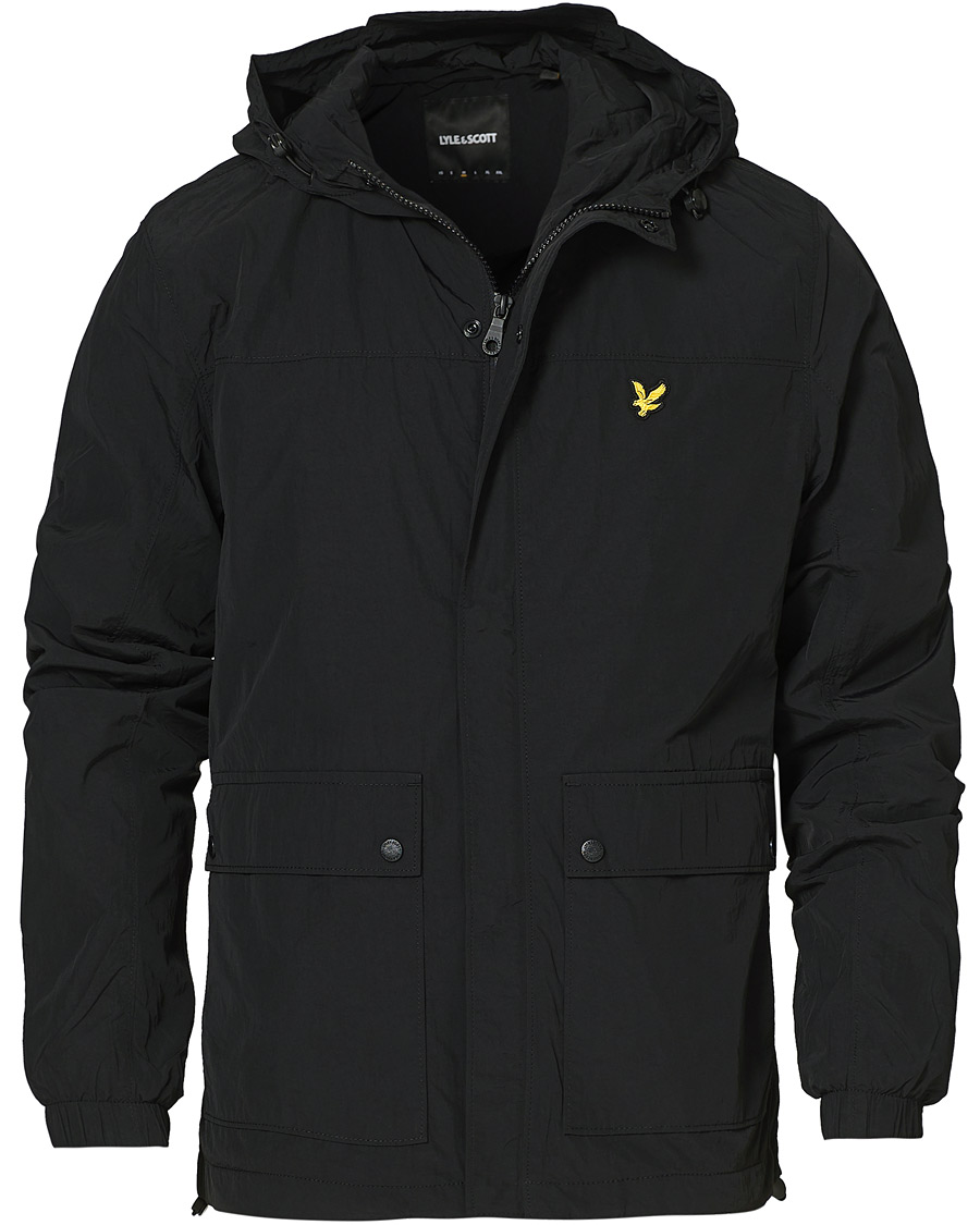 Men | Coats & Jackets | Lyle & Scott | Hooded Pocket Jacket Black