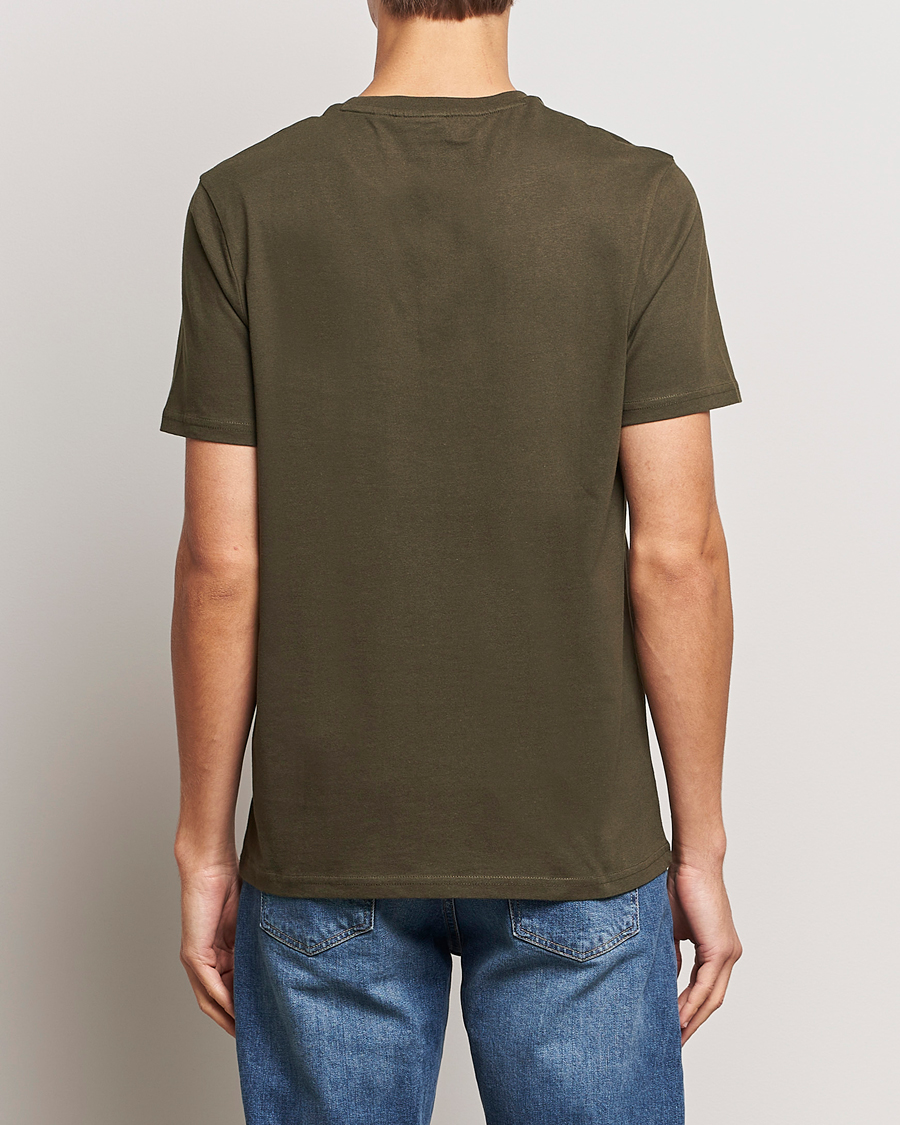Men | T-Shirts | Lyle & Scott | Cotton Crew Neck T-Shirt Olive