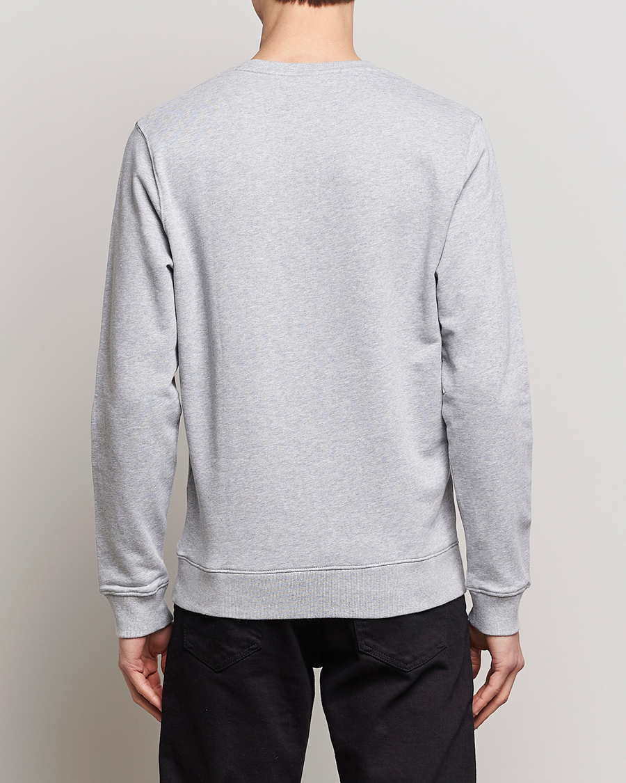 Men | Sweaters & Knitwear | Lyle & Scott | Crew Neck Cotton Sweatershirt Light Grey Marl