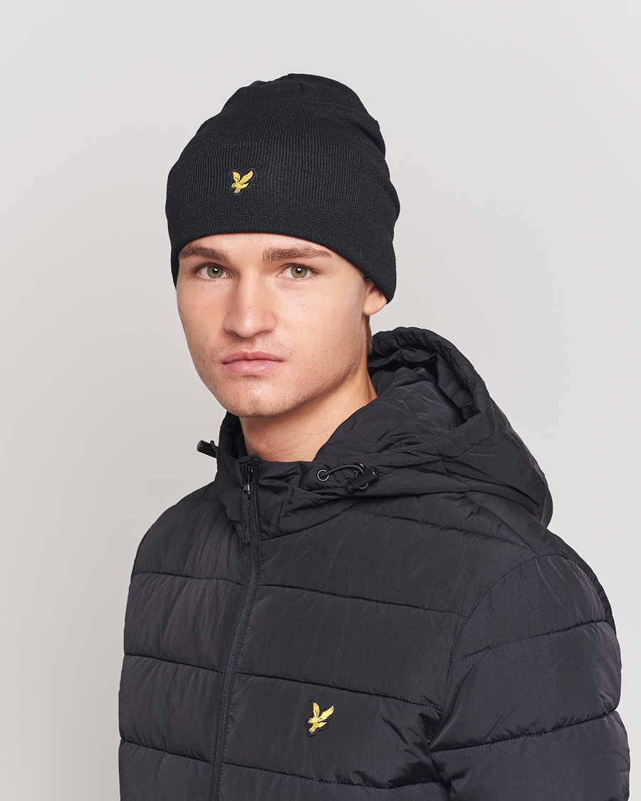 lyle and scott beanie hat