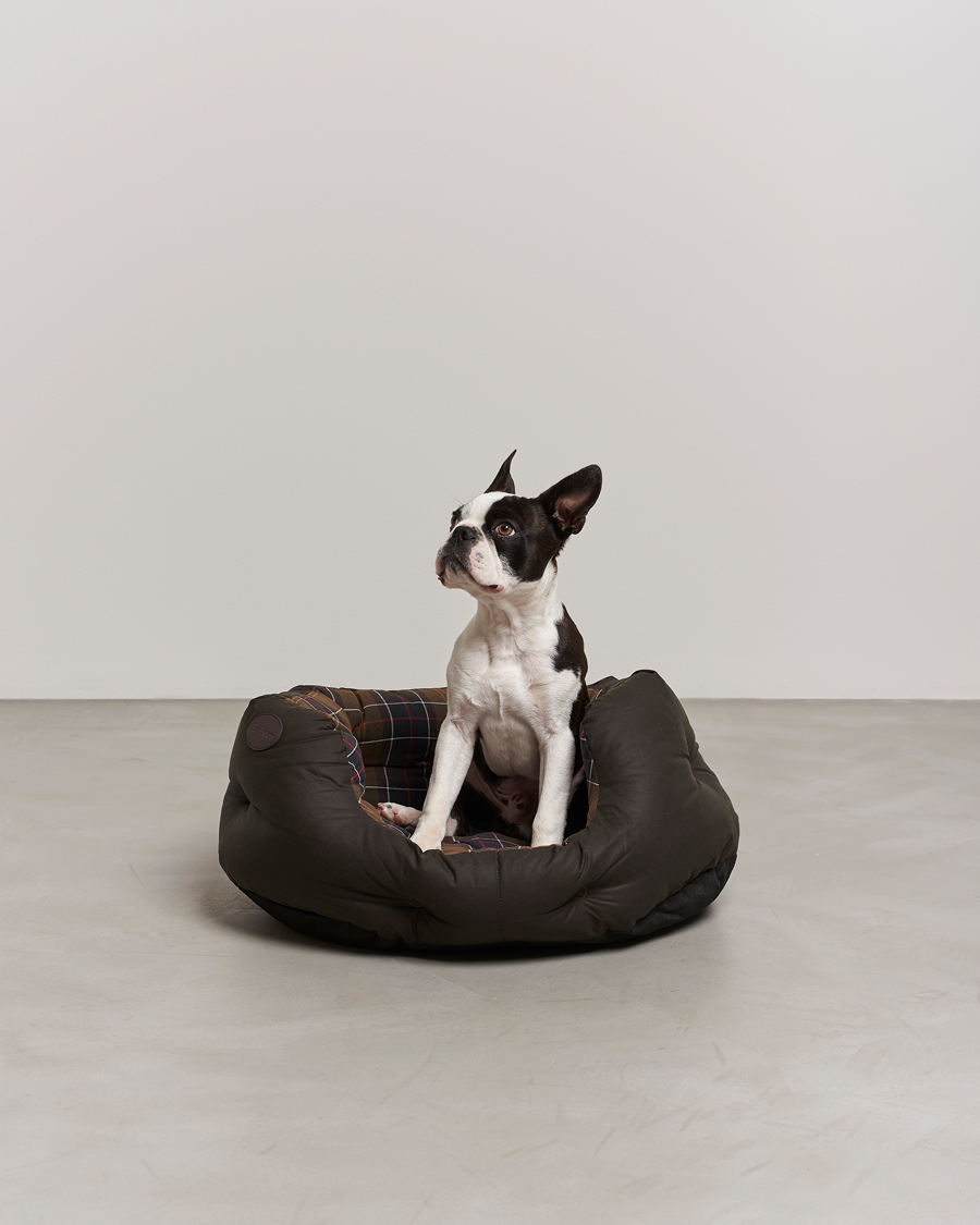 Herr | Barbour Lifestyle | Barbour Lifestyle | Wax Cotton Dog Bed 24' Olive