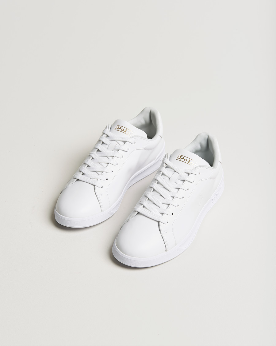 Men | Shoes | Polo Ralph Lauren | Heritage Court Premium Sneaker White