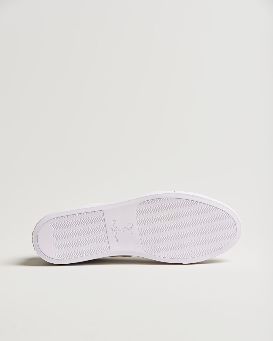 Men | Polo Ralph Lauren Jermain II Sneaker Black Heel White | Polo Ralph Lauren | Jermain II Sneaker Black Heel White