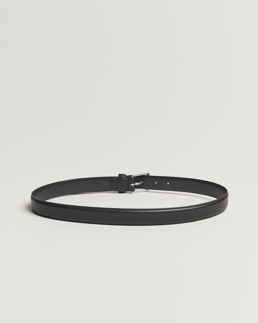 Men | Leather Belts | Polo Ralph Lauren | Leather Belt Black