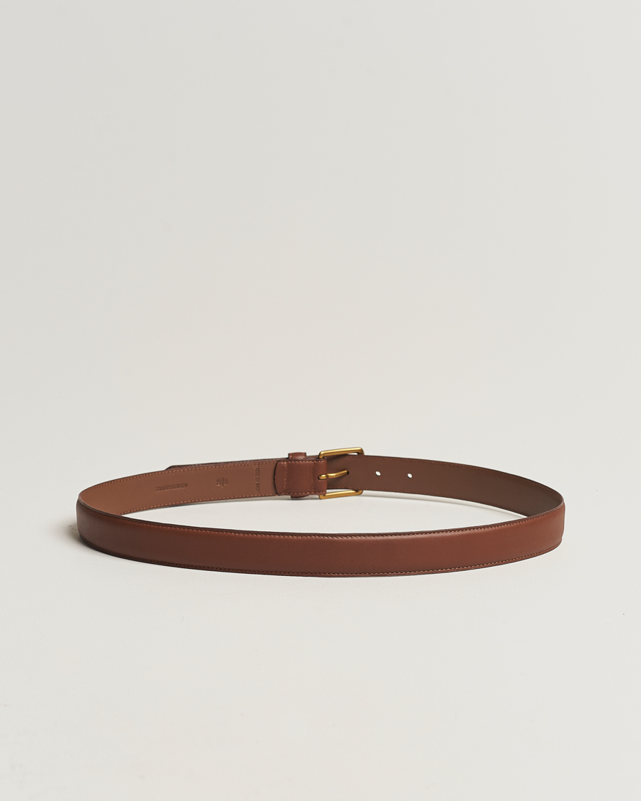 Men |  | Polo Ralph Lauren | Leather Belt Brown