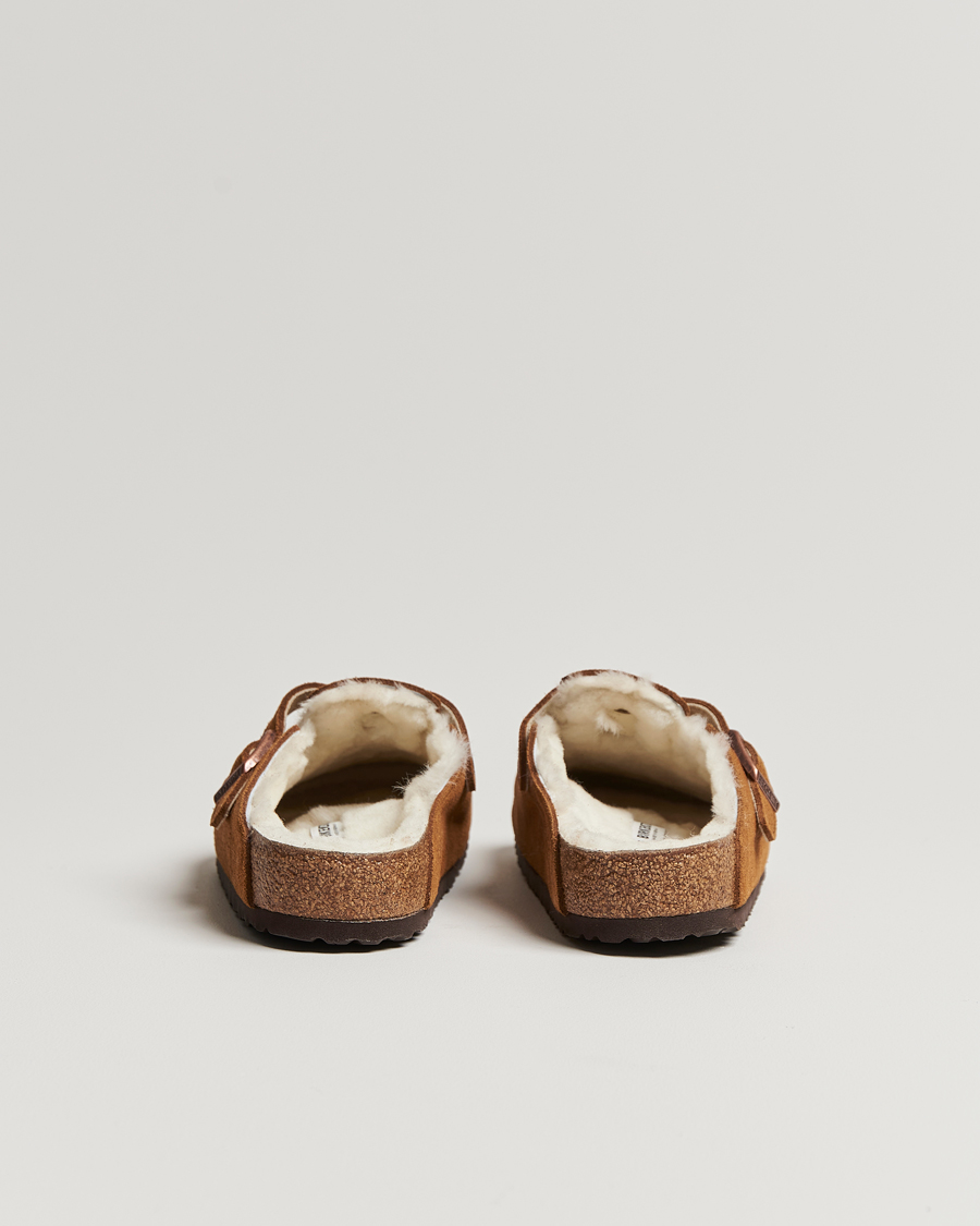 Men | BIRKENSTOCK Boston Shearling Mink Suede | BIRKENSTOCK | Boston Shearling Mink Suede