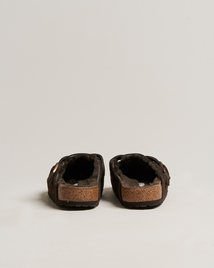 Men | BIRKENSTOCK Boston Shearling Mocca Suede 40 | BIRKENSTOCK | Boston Shearling Mocca Suede 40