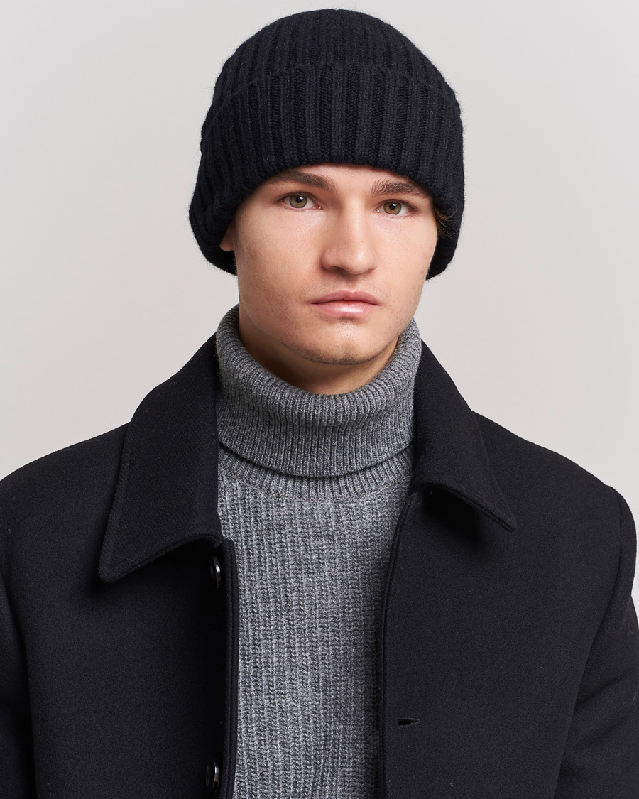 Men | Warming accessories | Le Bonnet | Le Grand Bonnet Onyx