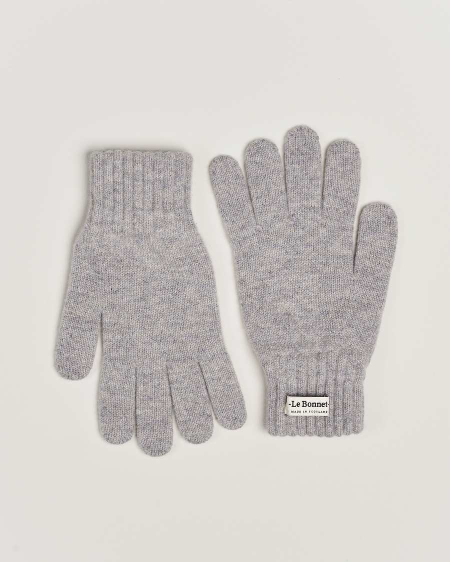 Men | Le Bonnet Merino Wool Gloves Smoke | Le Bonnet | Merino Wool Gloves Smoke