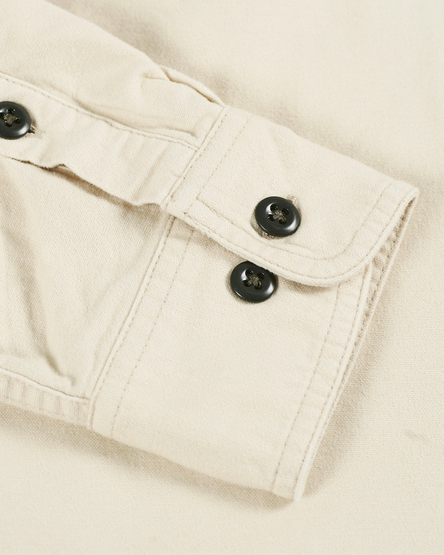 Men | Shirts | Filson | Field Flannel Shirt Off White