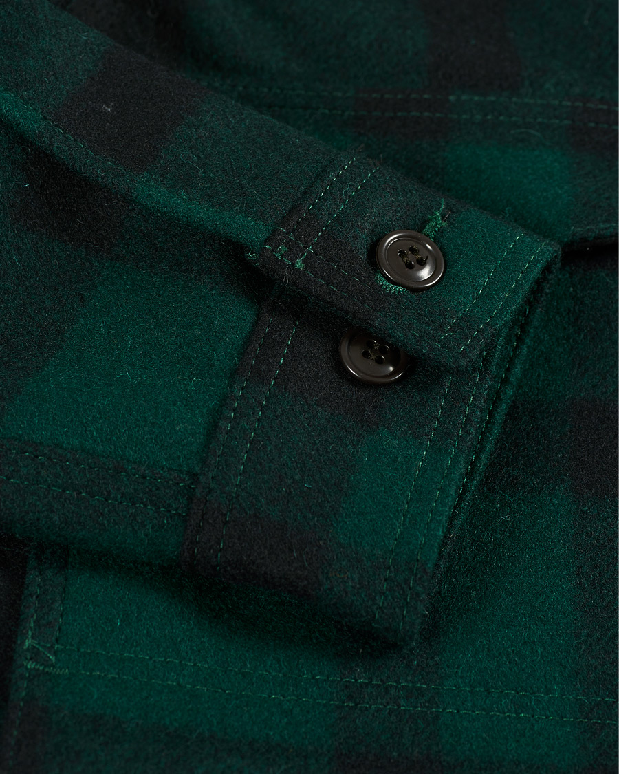Men | Coats & Jackets | Filson | Mackinaw Cruiser Shirt Jacket Green/Black