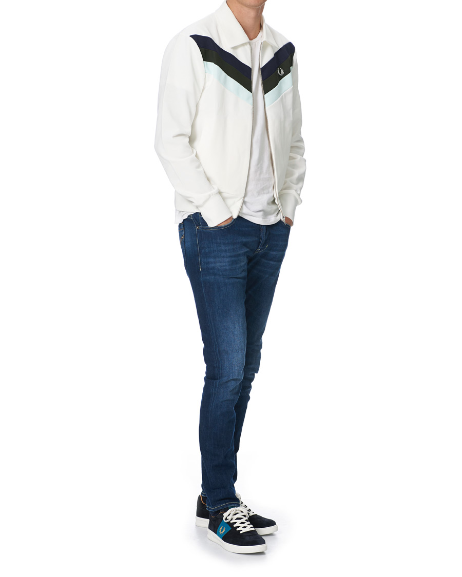 Men | Fred Perry Suede Panel Sneakers Navy | Fred Perry | Suede Panel Sneakers Navy